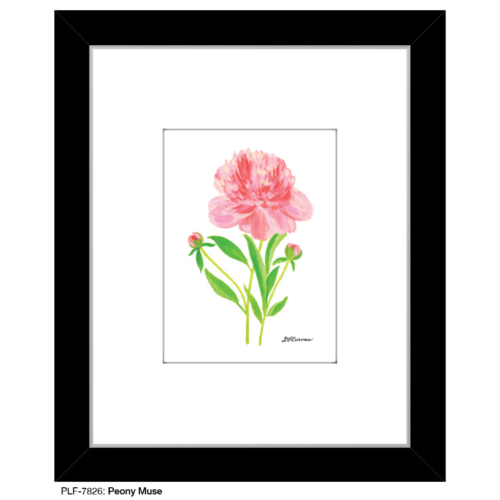 Peony Muse, Print (#7826A)