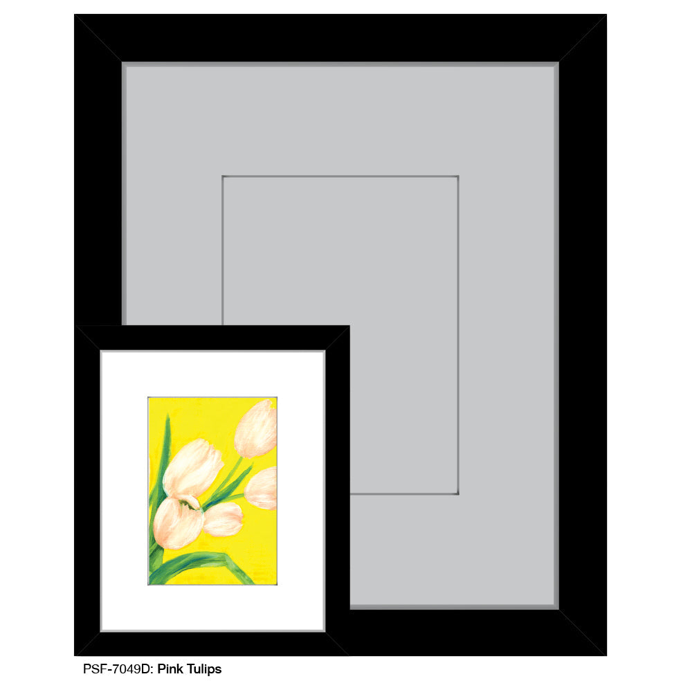 Pink Tulips, Print (#7049D)