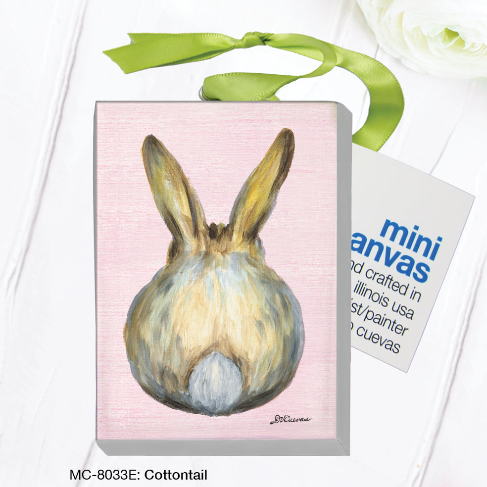 Cottontail, Mini Canvas (MC-8033E)