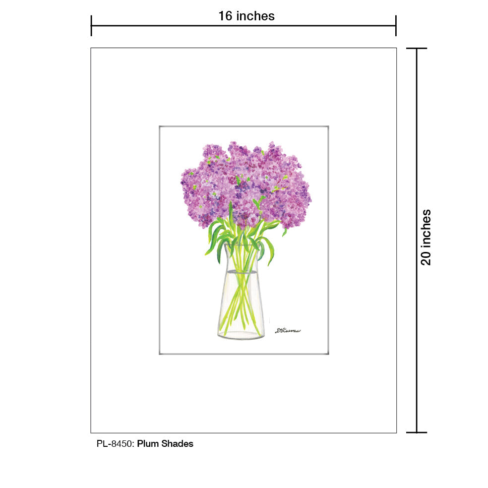 Plum Shades, Print (#8450A)