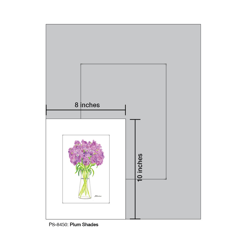 Plum Shades, Print (#8450A)