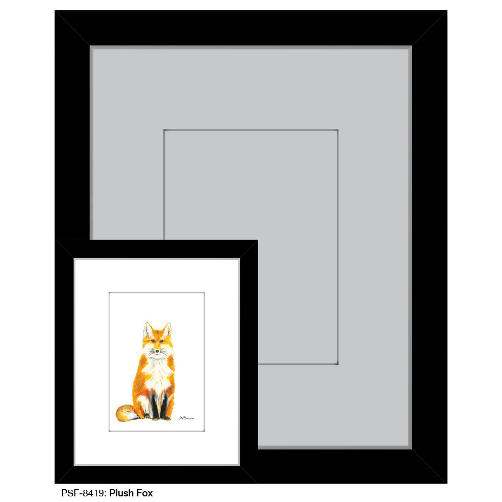 Plush Fox, Print (#8419C)