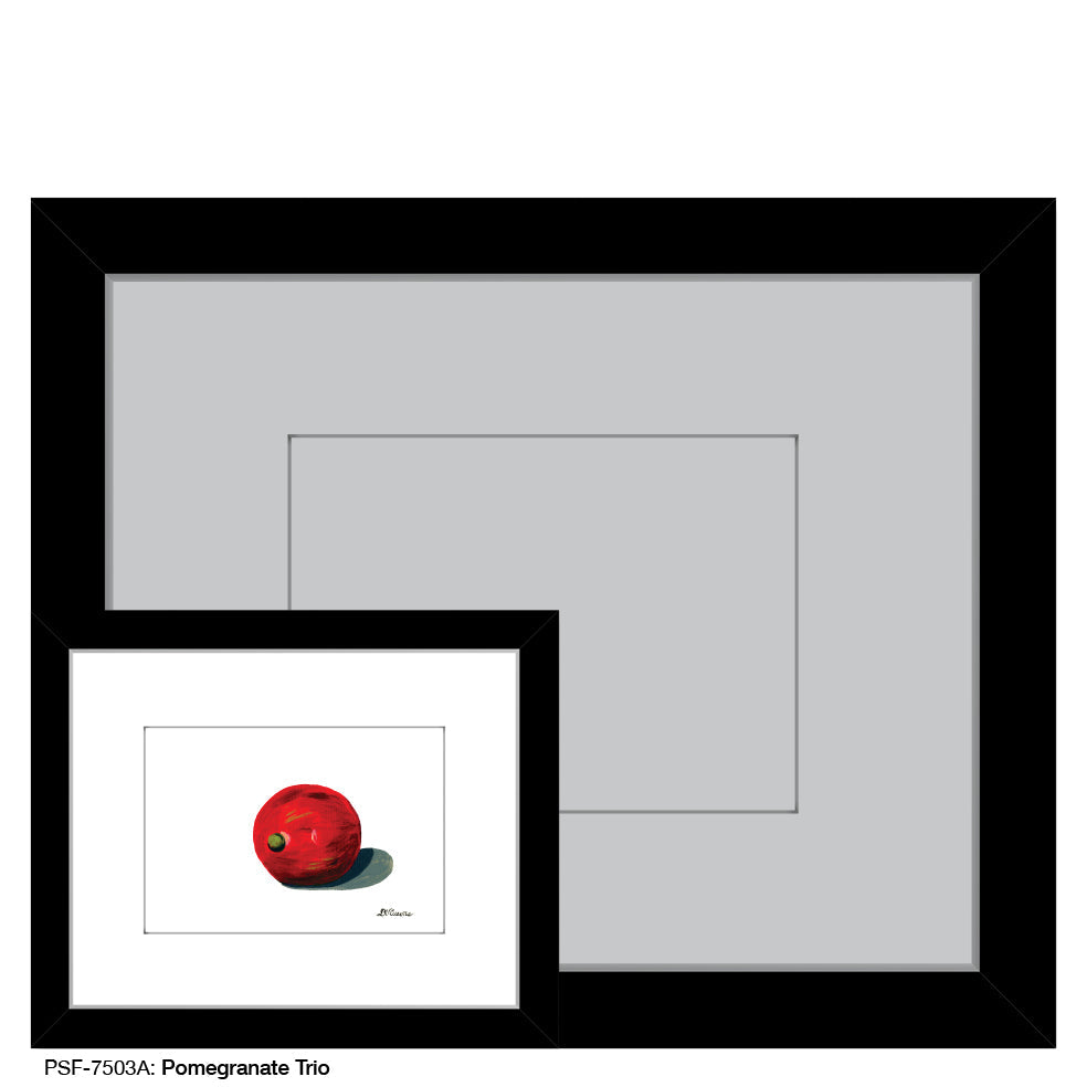 Pomegranate Trio 1, Print (#7503A)