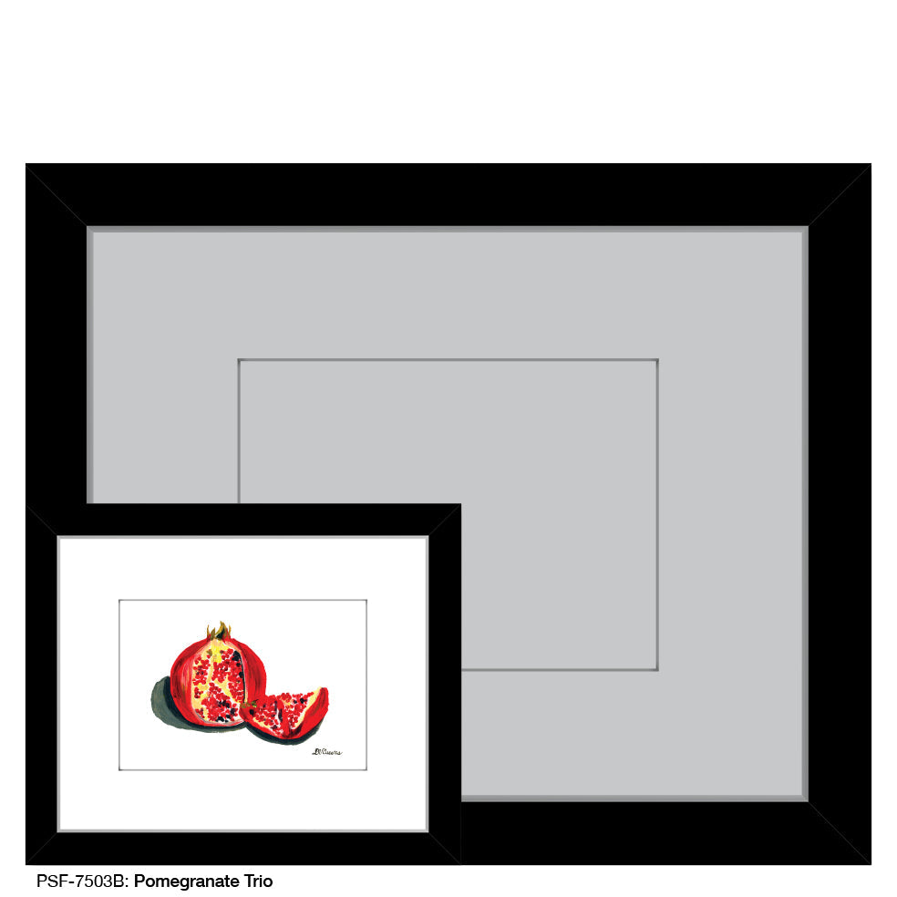 Pomegranate Trio 1, Print (#7503B)