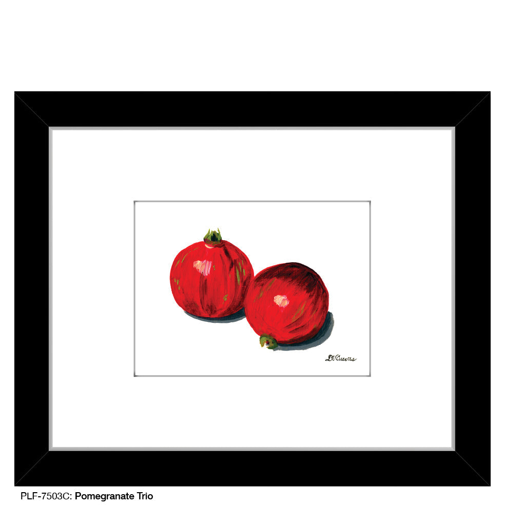 Pomegranate Trio 1, Print (#7503C)