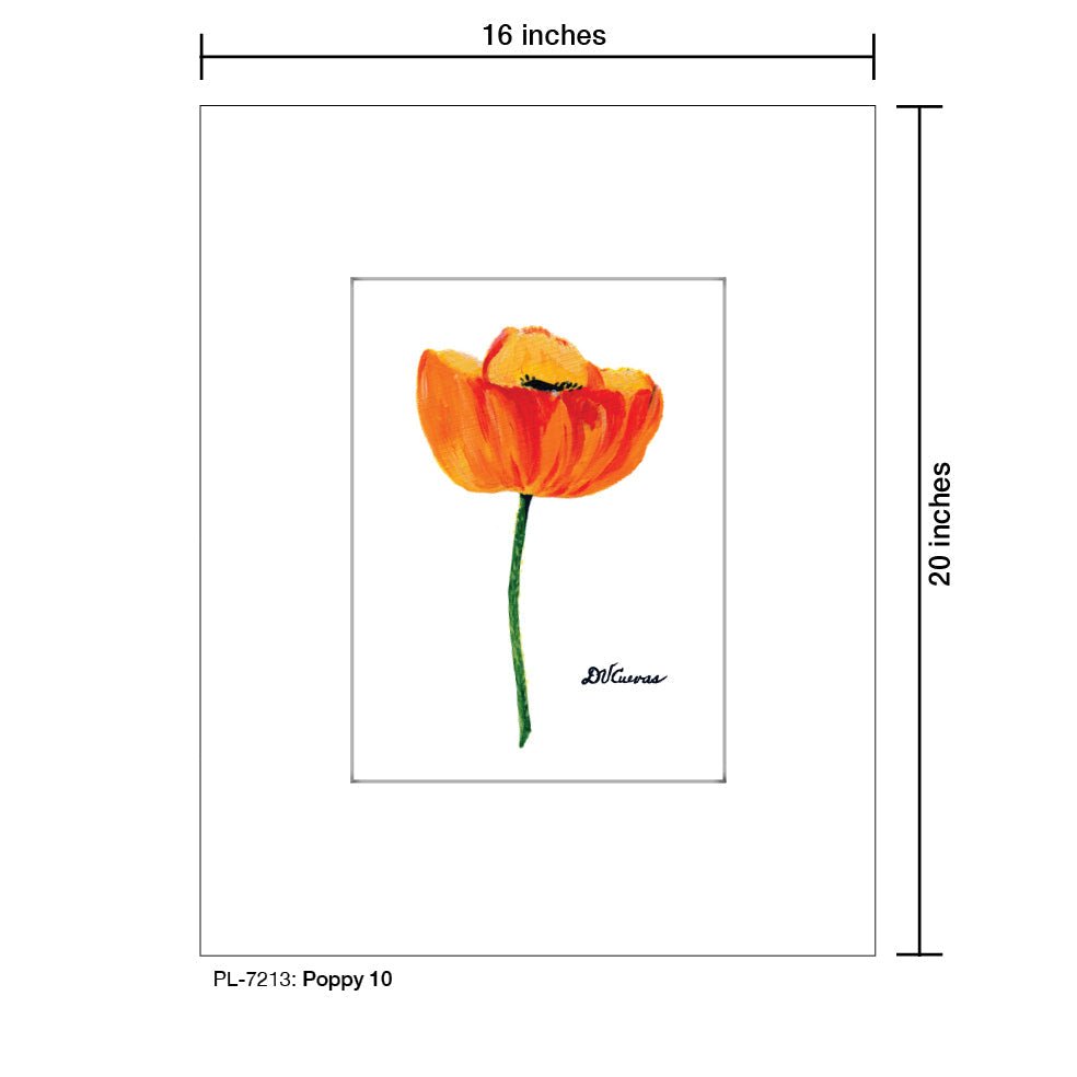 Poppy 10, Print (#7213C)