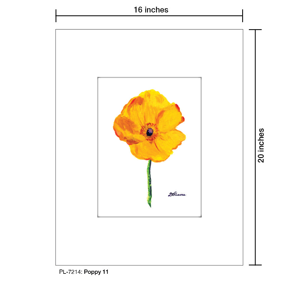 Poppy 11, Print (#7214A)