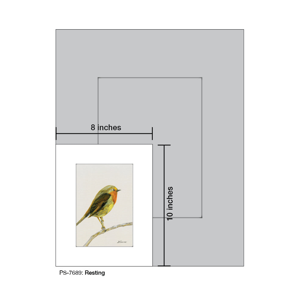 Resting, Print (#7689E)