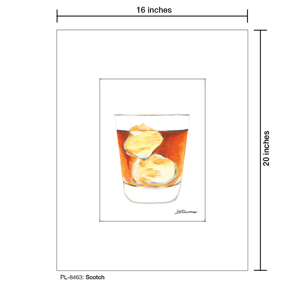 Scotch, Print (#8463A)