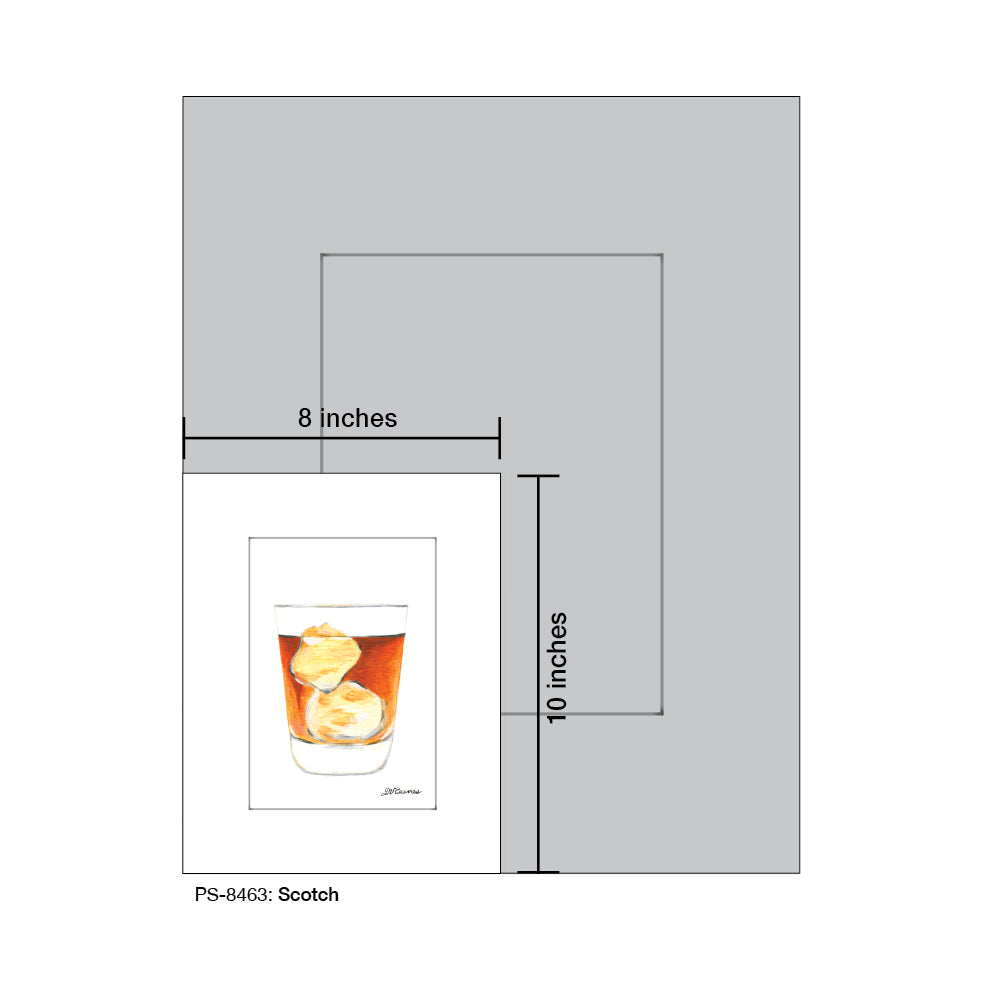 Scotch, Print (#8463A)