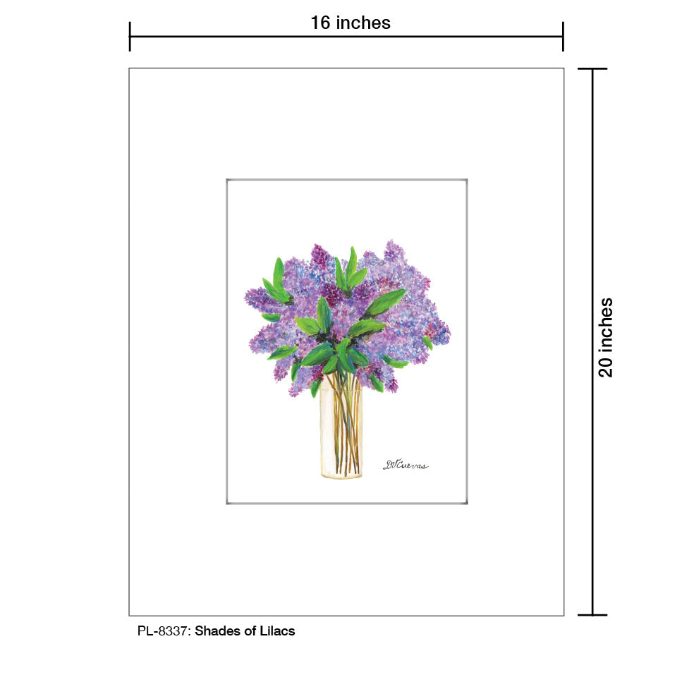 Shades of Lilacs, Print (#8337C)