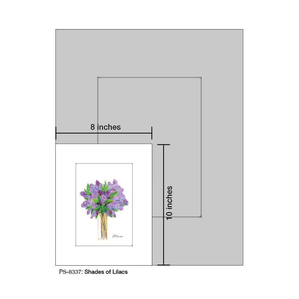 Shades of Lilacs, Print (#8337C)