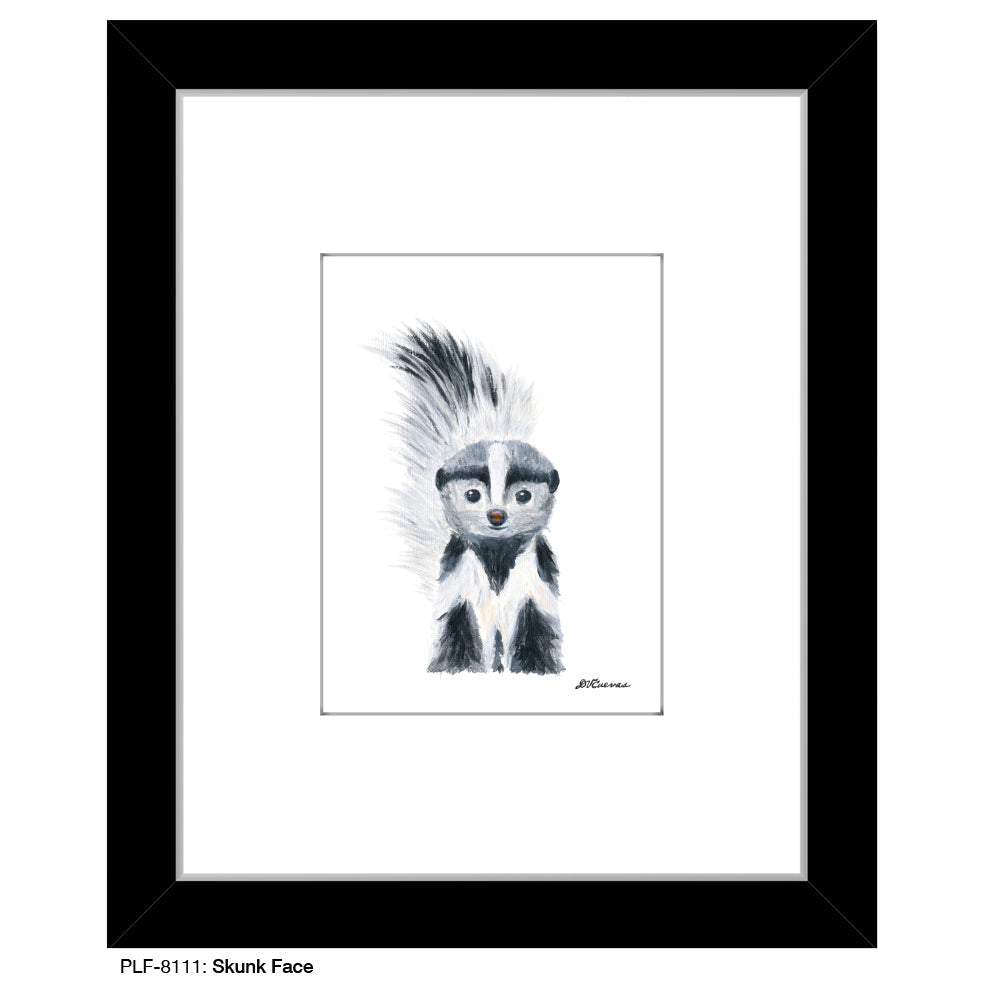 Skunk Face, Print (#8111G)