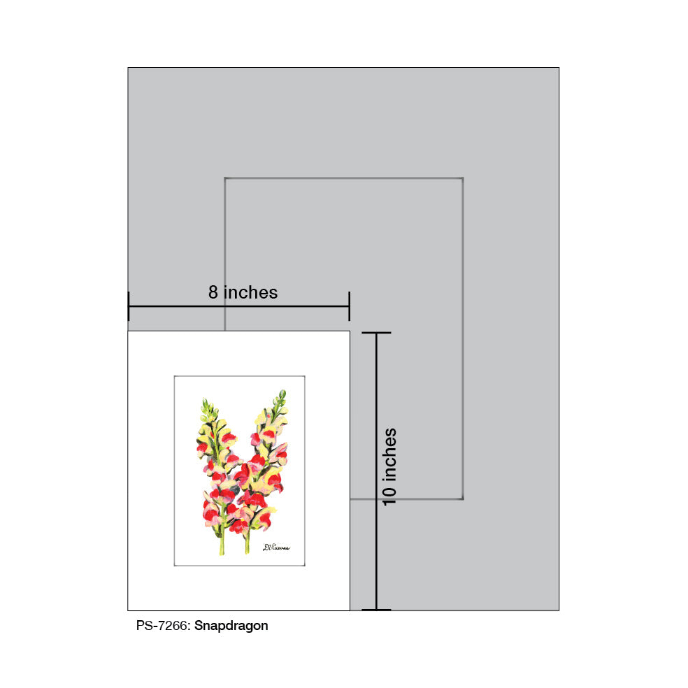 Snapdragon, Print (#7266A)
