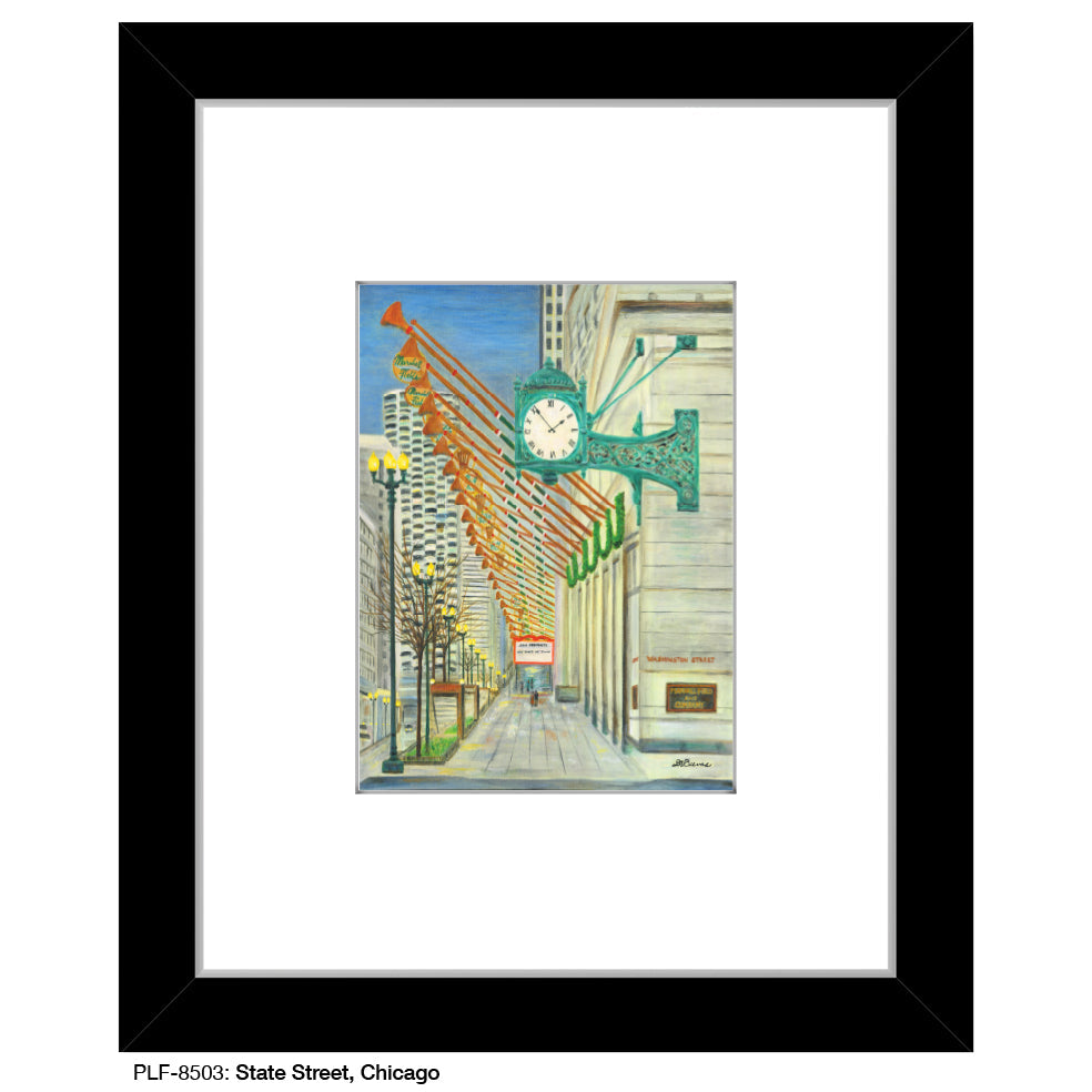 State Street, Chicago, Print (#8503A)