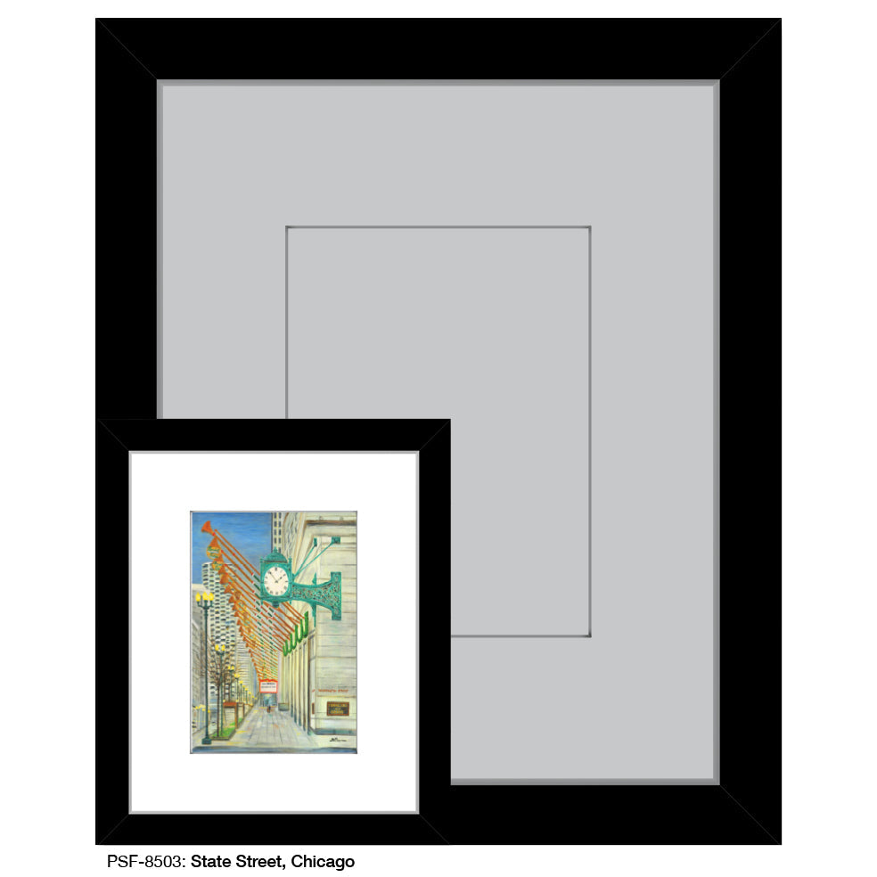 State Street, Chicago, Print (#8503A)