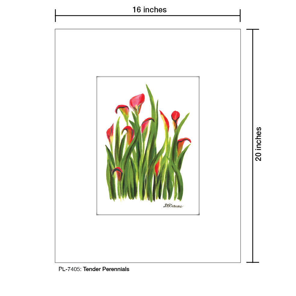 Tender Perennials, Print (#7405A)