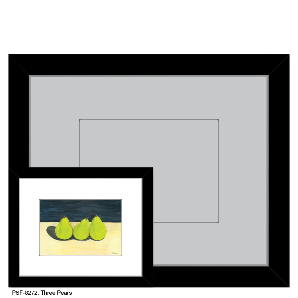 Three Pears, Print (#8272A)