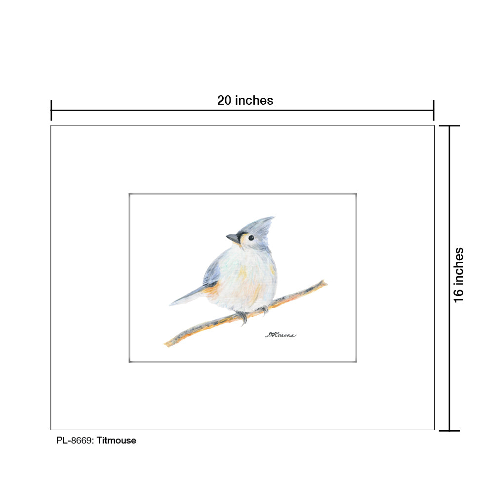 Titmouse, Print (#8669A)
