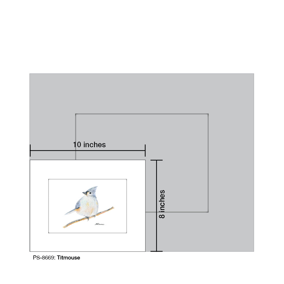 Titmouse, Print (#8669A)