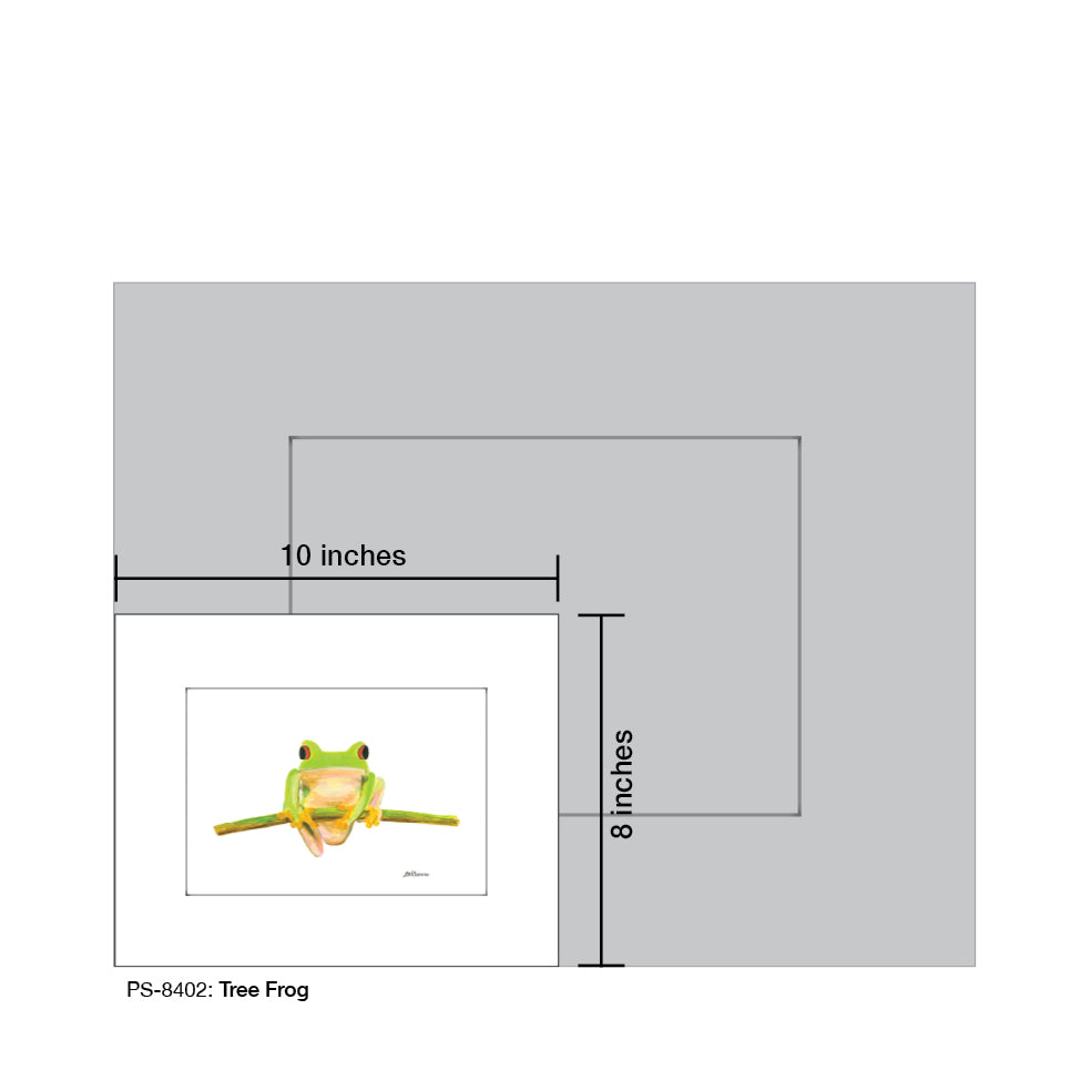 Tree Frog, Print (#8402P)
