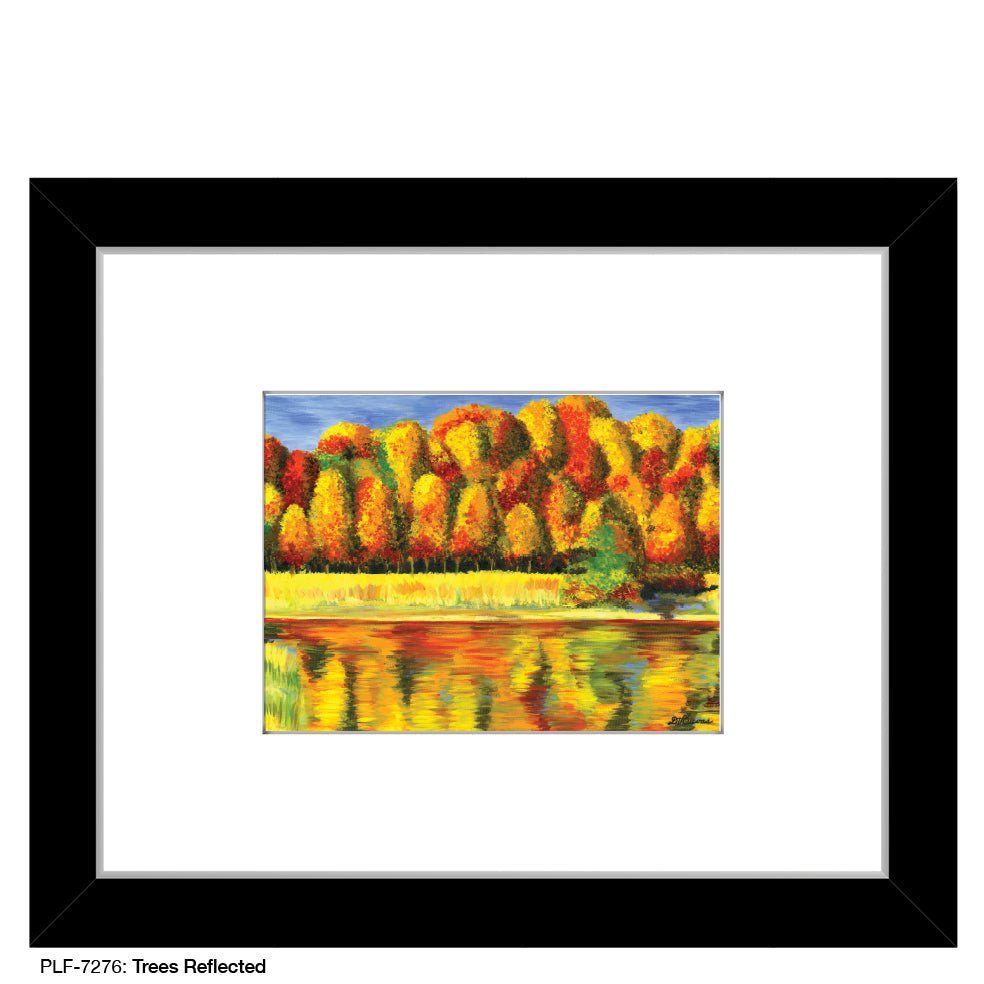 Trees Reflected, Print (#7276A)