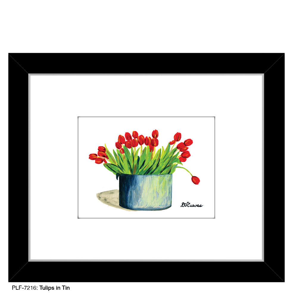 Tulips in Tin, Print (#7216E)