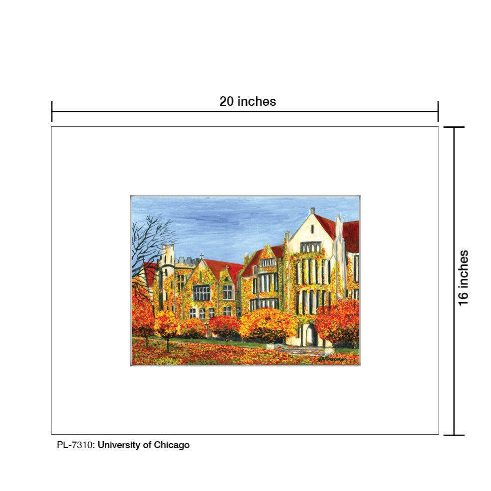 University of Chicago, Print (#7310A)