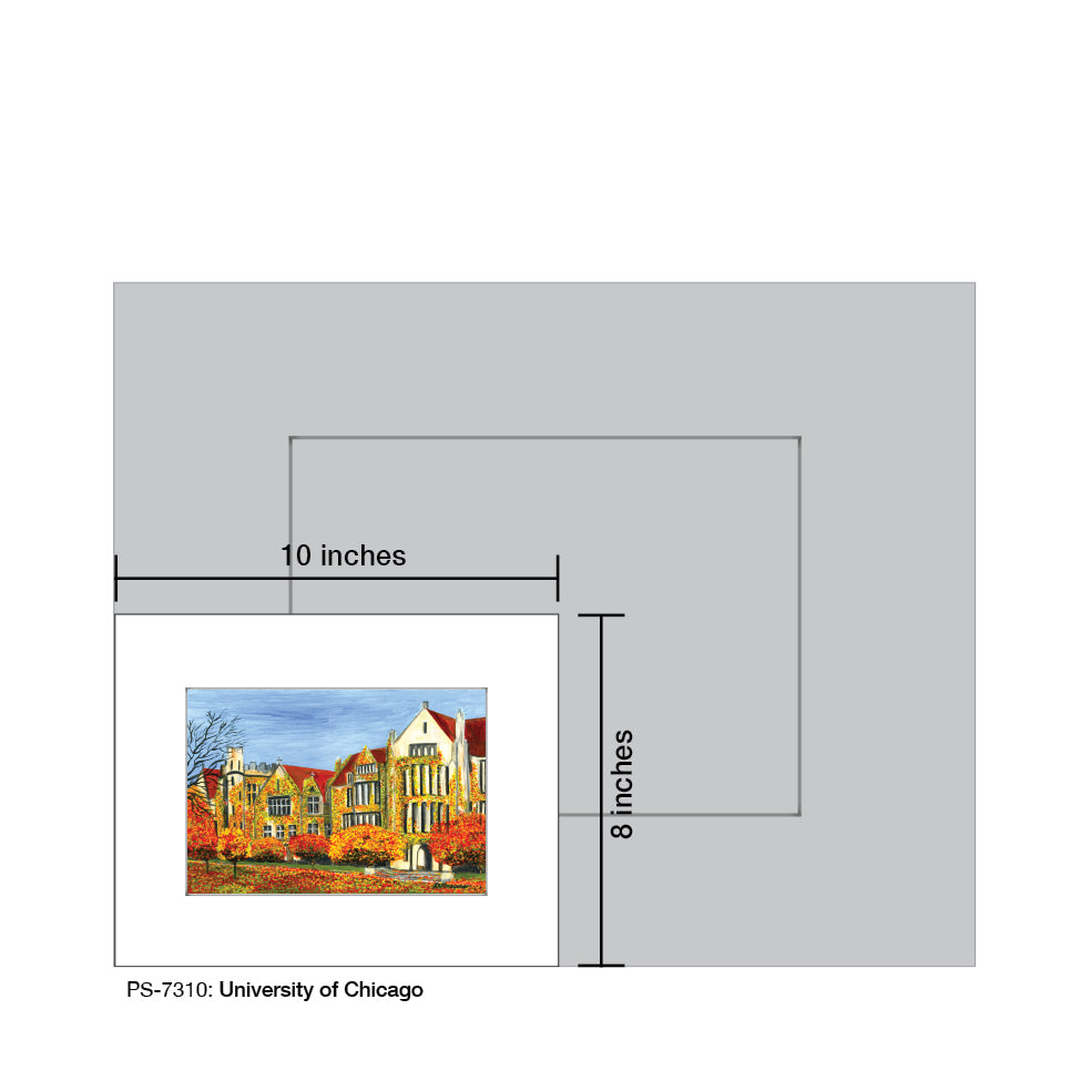 University of Chicago, Print (#7310A)