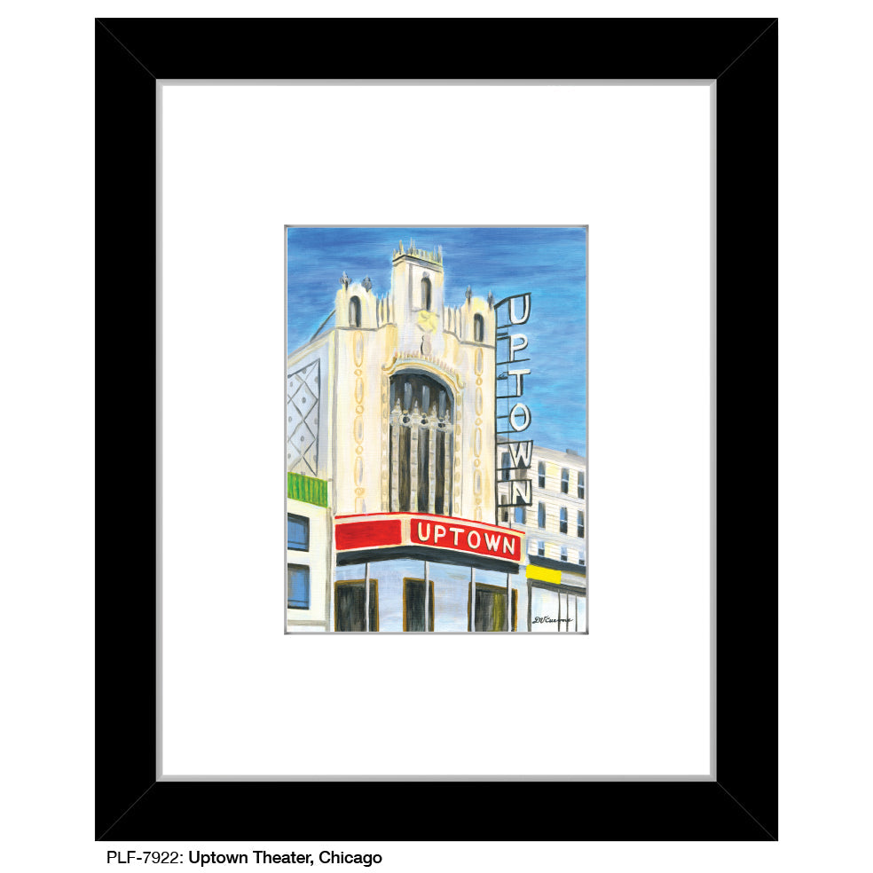 Uptown Theater, Chicago, Print (#7922A)