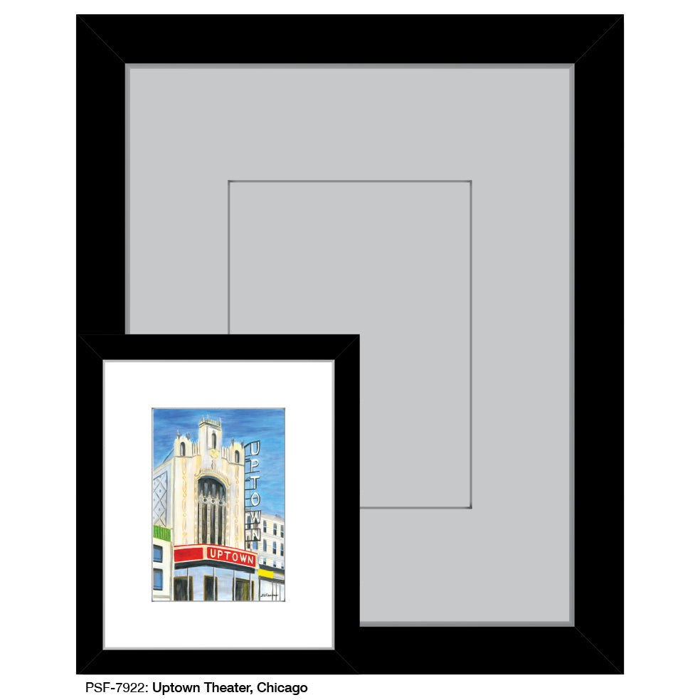 Uptown Theater, Chicago, Print (#7922A)