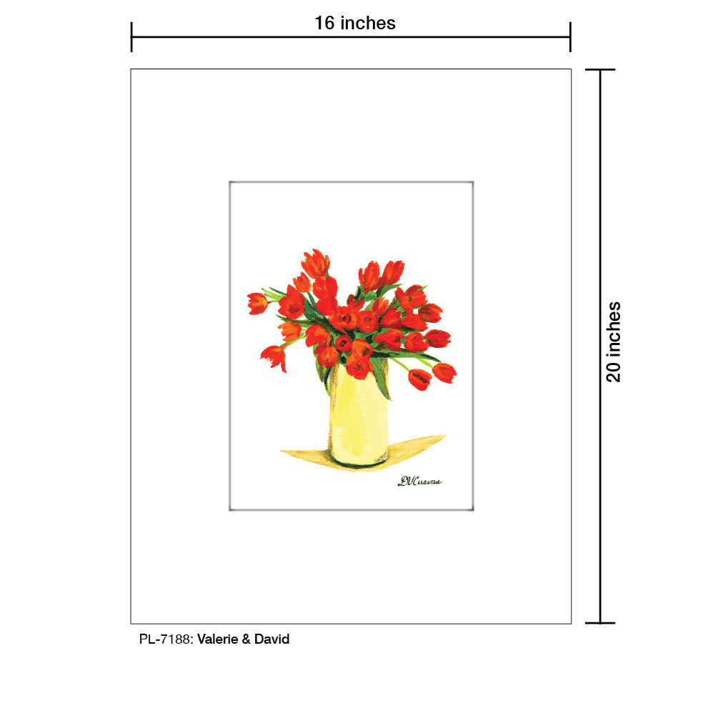 Valerie & David, Print (#7188A)