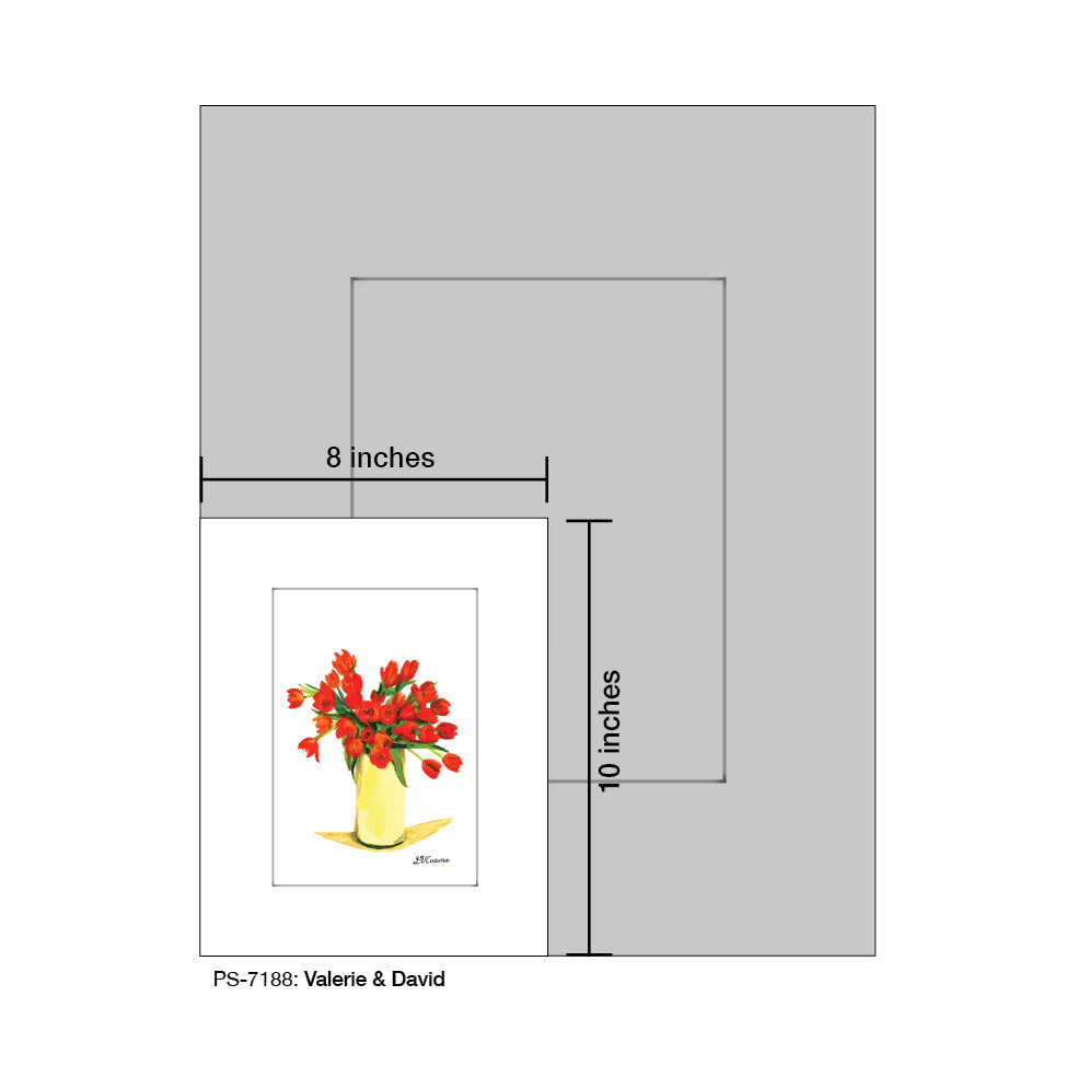 Valerie & David, Print (#7188A)