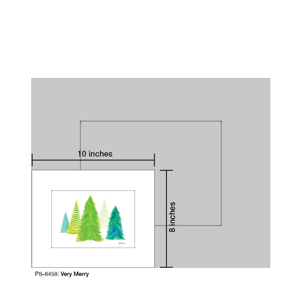 Very Merry, Print (#8458A)