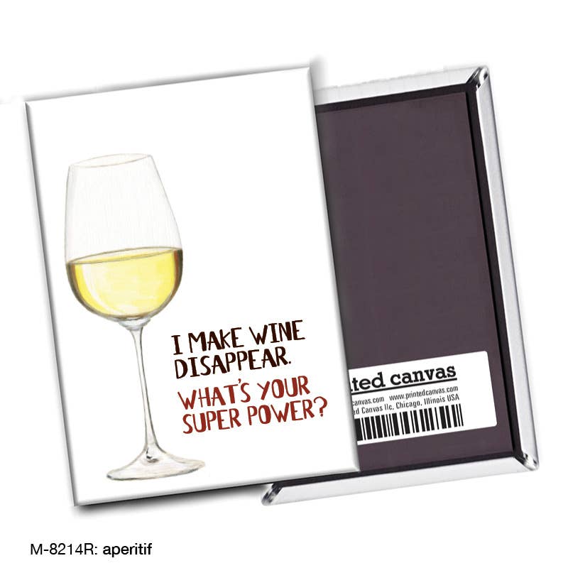 Aperitif Wine, Magnet (M-8214R)