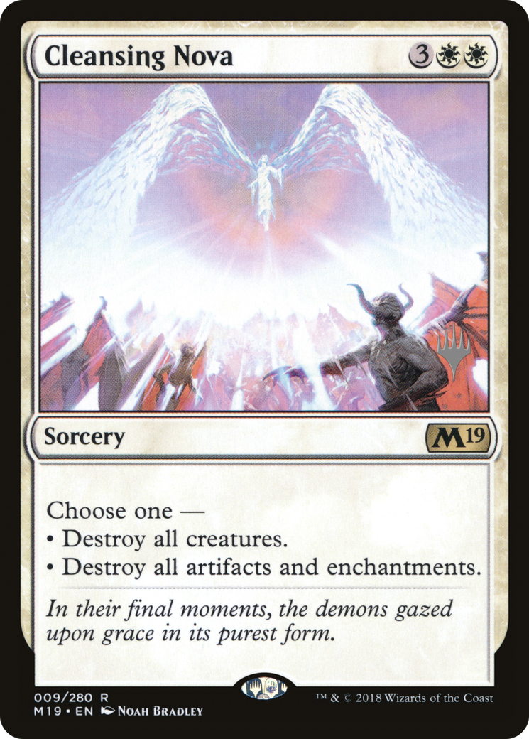 Cleansing Nova (PPM20-09P) - Core Set 2019 Promos