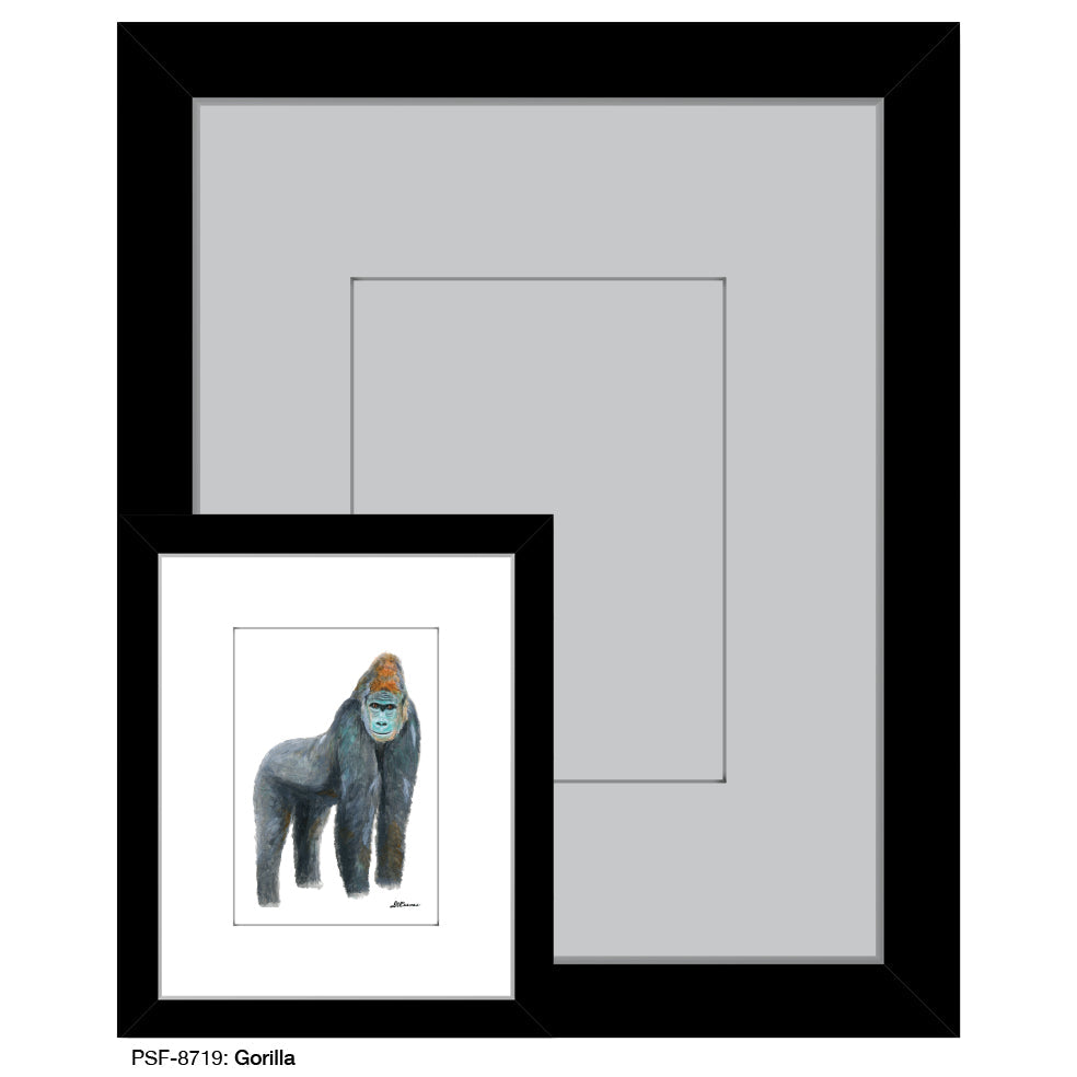Gorilla, Print (#8719C)