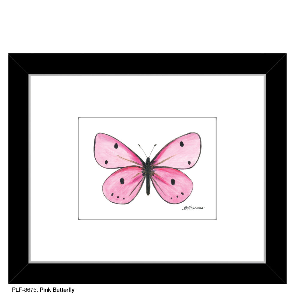 Pink Butterfly, Print (#8675F)