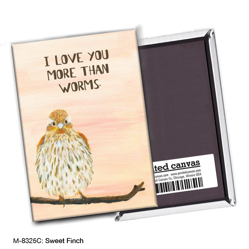 Sweet Finch, Magnet (M-8325C)