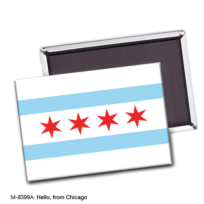 Hello, from Chicago, Magnet (M-8399A)