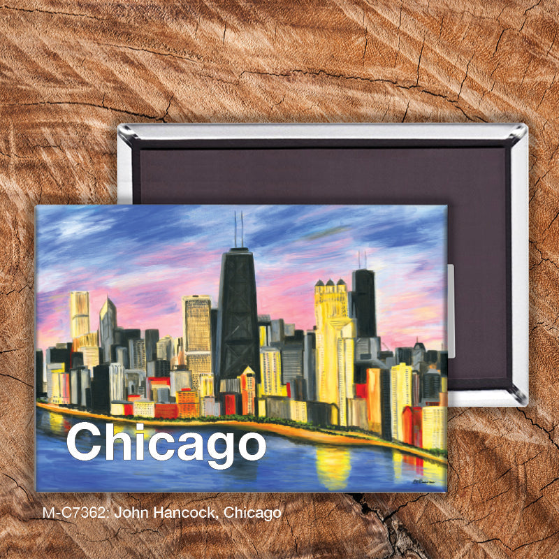 John Hancock, Chicago, Magnet (M-7362A)