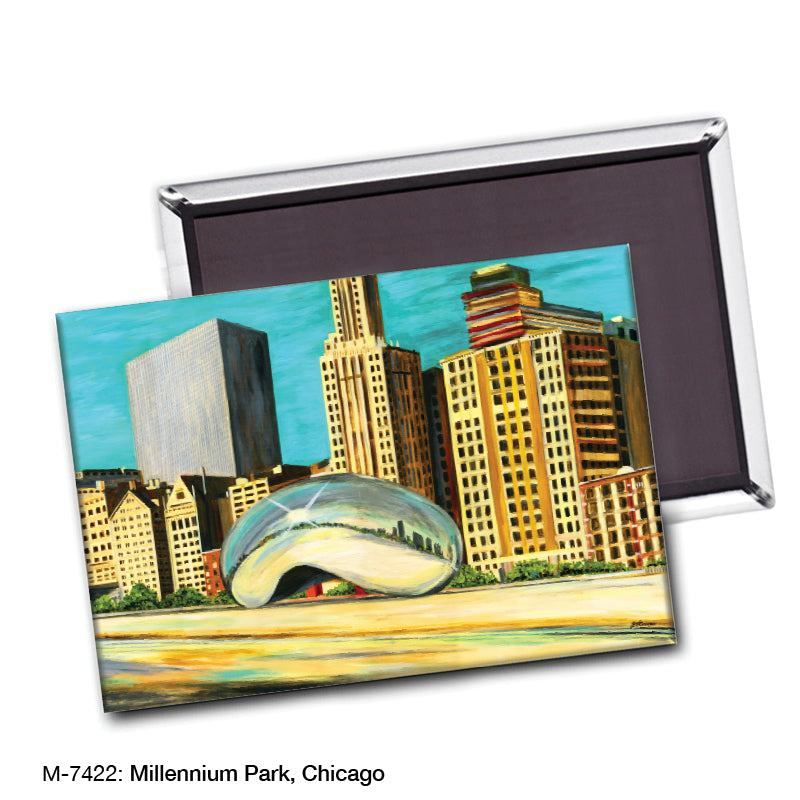 Millennium Park, Chicago, Magnet (M-7422K)