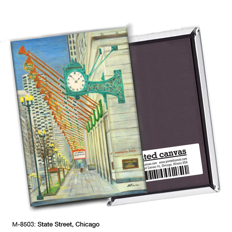 State Street, Chicago, Magnet (M-8503A)