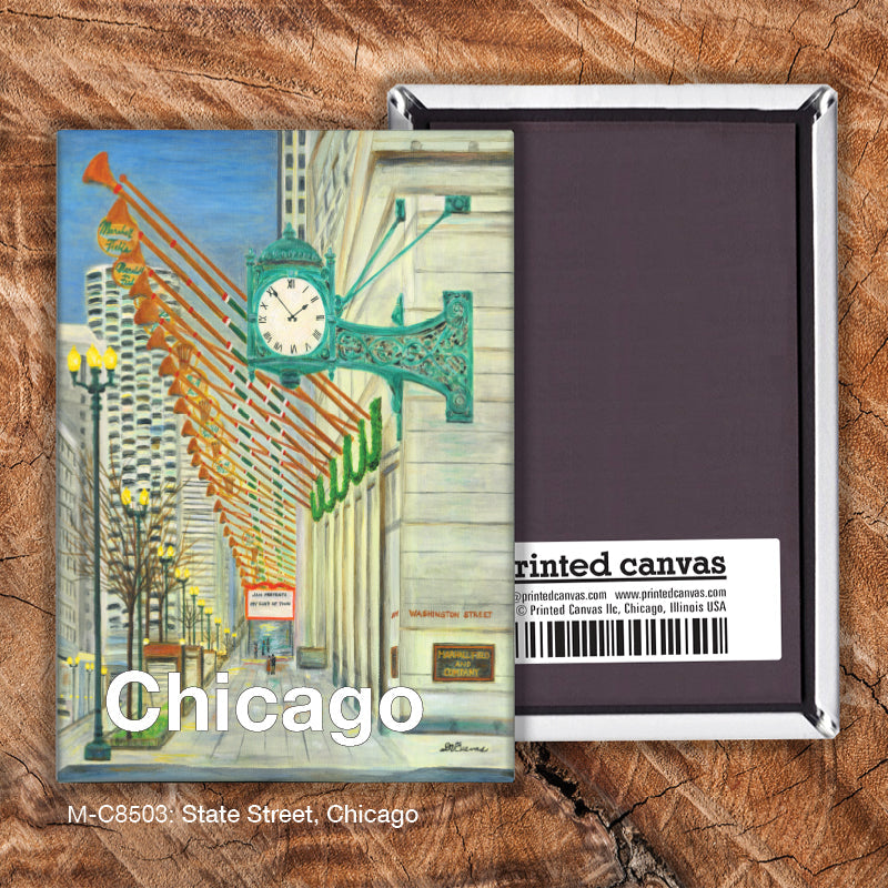State Street, Chicago, Magnet (M-8503A)
