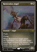 Restoration Angel (2X2-421) - Double Masters 2022 Etched Foil