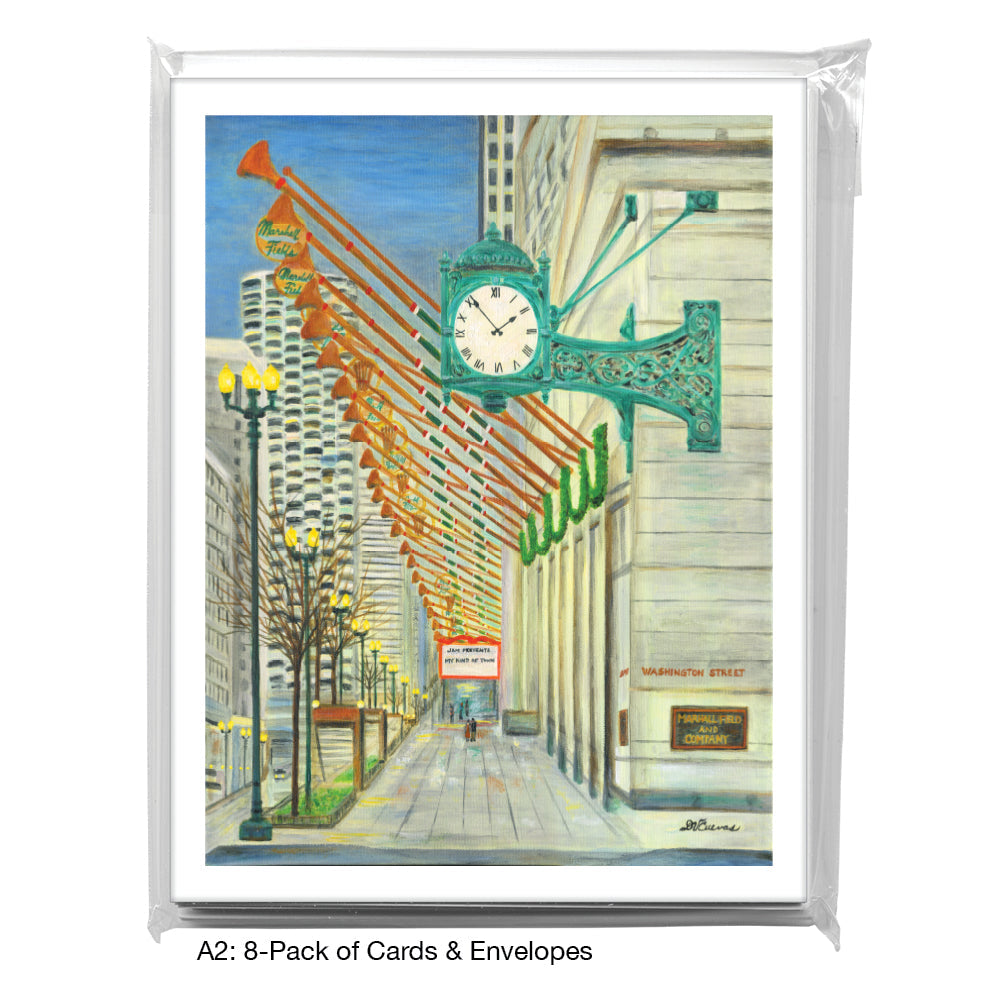 State Street, Chicago, Greeting Card (#8503A)