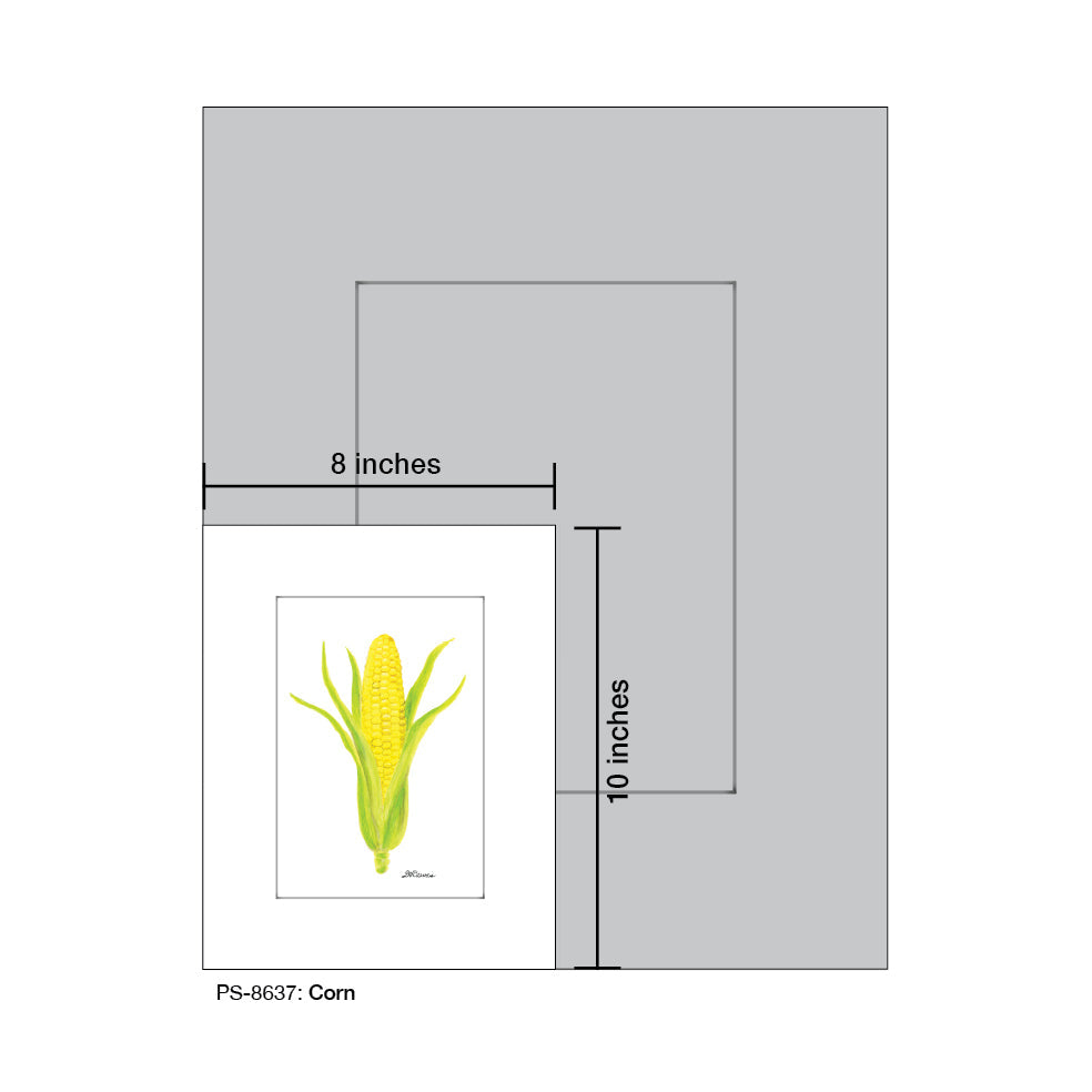 Corn, Print (#8637A)