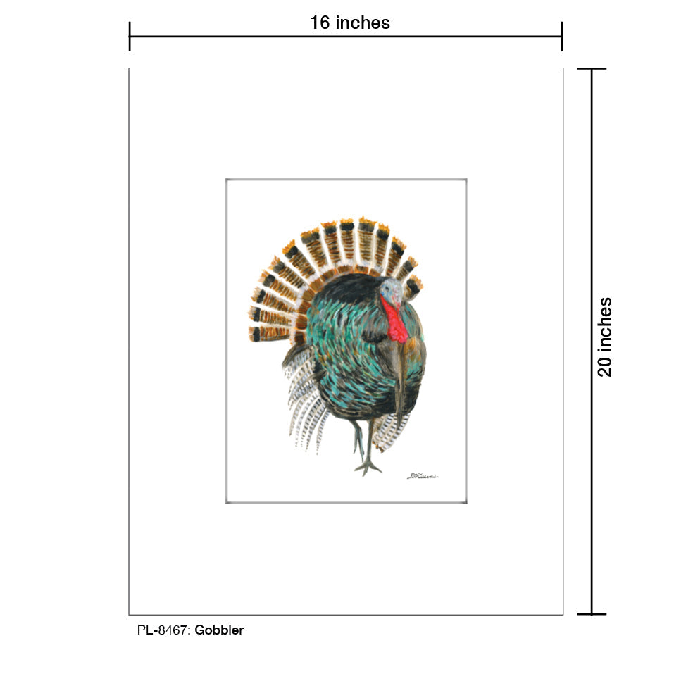 Gobbler, Print (#8467A)