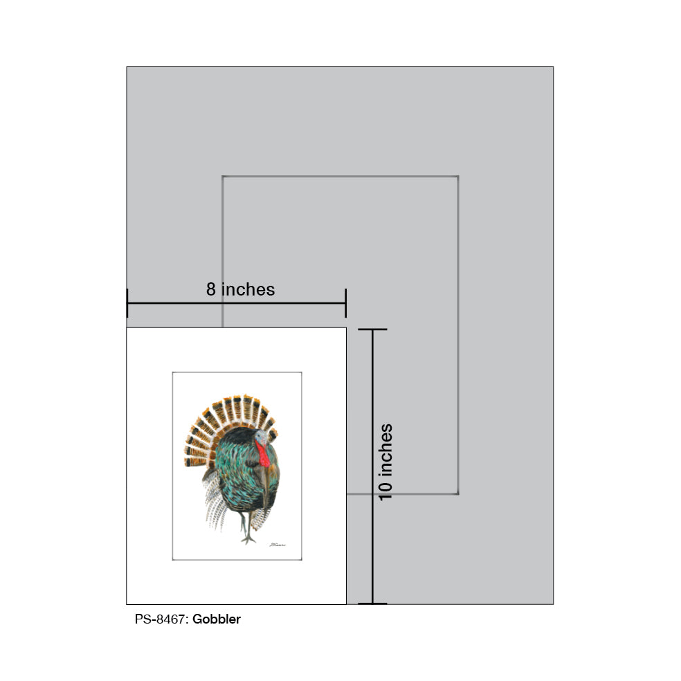 Gobbler, Print (#8467A)