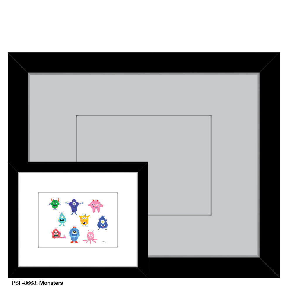 Monsters, Print (#8668F)